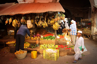 Zanzibar town market